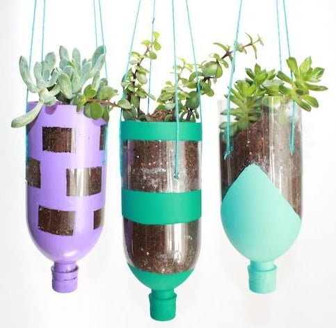 DIY Recycle Plant Pots