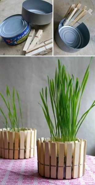 DIY Recycle Plant Pots