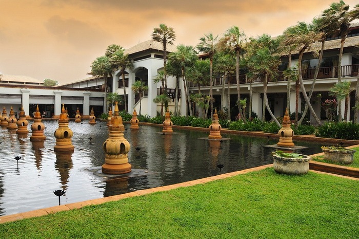 A picture of a holiday resort